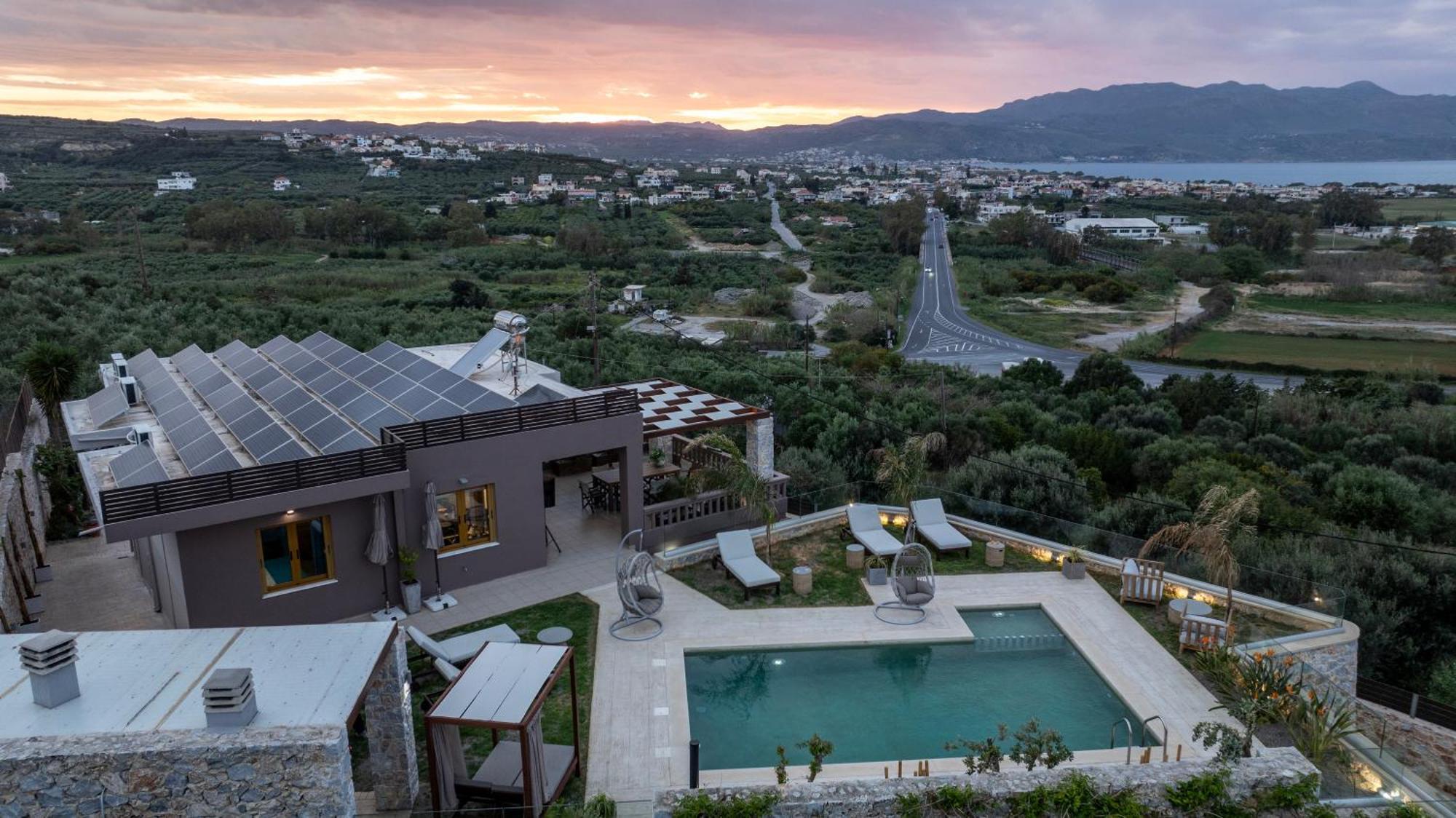 Villa Lady Dafni With Private Heated Pool มาเลเม ภายนอก รูปภาพ