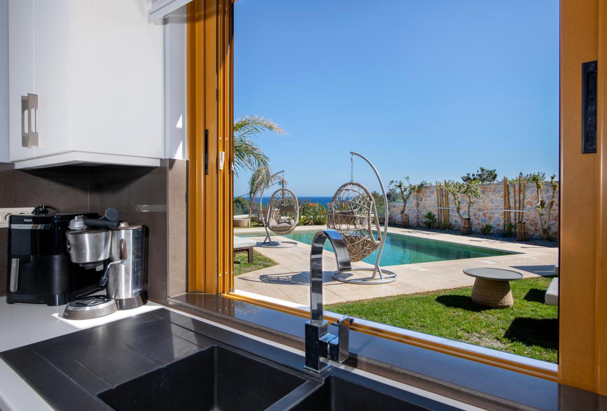 Villa Lady Dafni With Private Heated Pool มาเลเม ภายนอก รูปภาพ